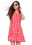 Grid Me Dress