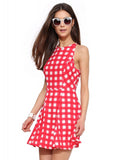 Grid Me Dress